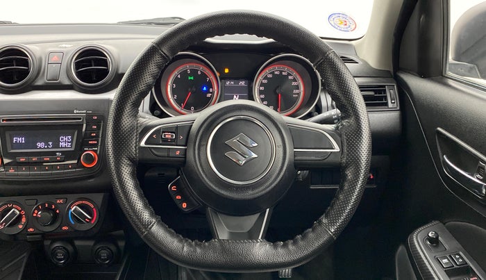 2019 Maruti Swift VXI AMT D, Petrol, Automatic, 21,688 km, Steering Wheel Close Up
