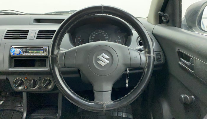 2010 Maruti Swift LXI, Petrol, Manual, 70,437 km, Steering Wheel Close Up
