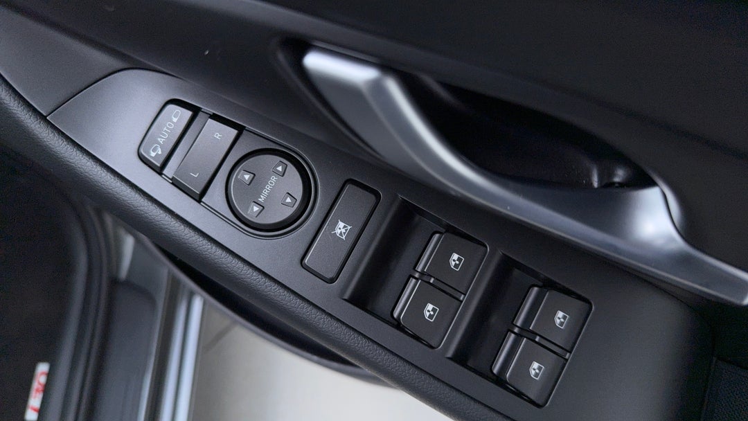 Drivers Side Door Panel Controls