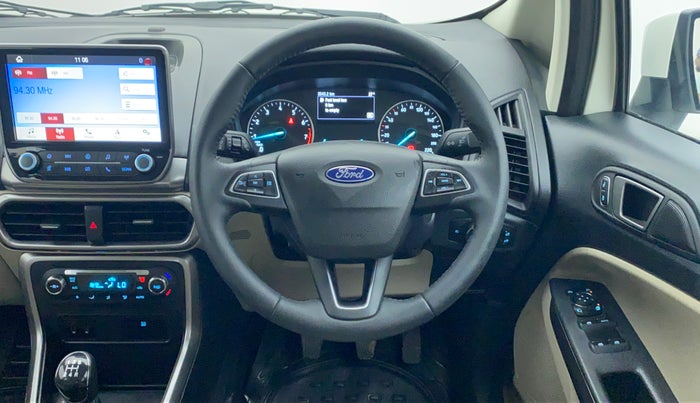 2021 Ford Ecosport TITANIUM PLUS 1.5 TI VCT MT, Petrol, Manual, 3,543 km, Steering Wheel Close-up