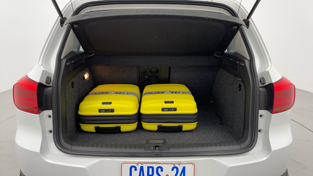 Boot Inside View with Luggage