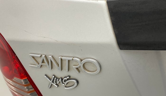 2013 Hyundai Santro Xing GL PLUS, Petrol, Manual, 77,272 km, Dicky (Boot door) - Minor scratches