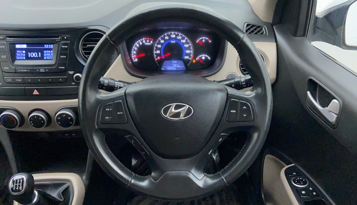 2015 Hyundai Grand i10 ASTA 1.2 VTVT, Petrol, Manual, 19,800 km, Steering Wheel Close Up