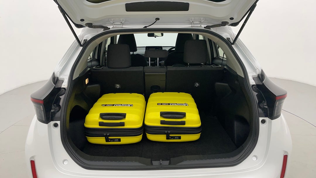 Boot Inside View with Luggage