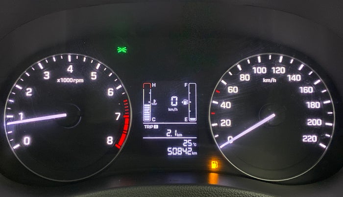 2016 Hyundai Creta 1.6 SX PLUS VTVT ANNIVERSARY EDITION, Petrol, Manual, 51,083 km, Odometer Image