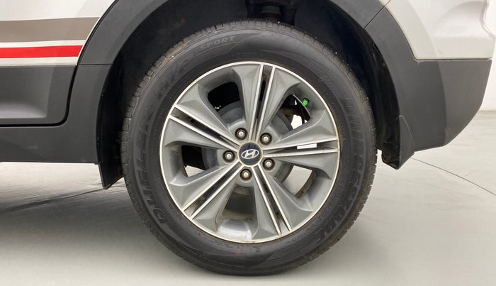 2016 Hyundai Creta 1.6 SX PLUS VTVT ANNIVERSARY EDITION, Petrol, Manual, 51,083 km, Left Rear Wheel