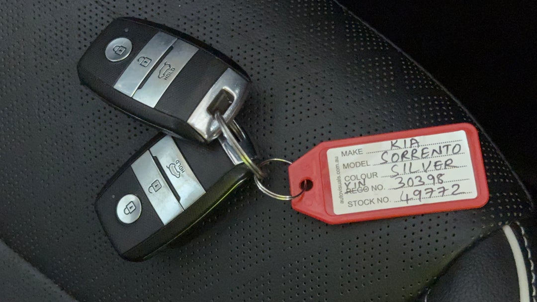 2019 Kia Sorento Gt-line (4x4), Automatic, 52068 km, Key Close-up