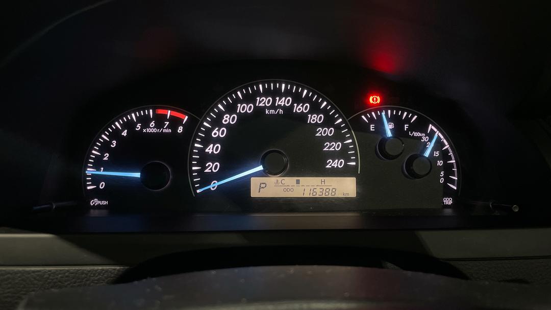 2017 Toyota Camry Altise, Automatic, 116388 km, Odometer View