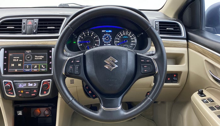 2021 Maruti Ciaz ALPHA 1.5 MT VTVT SHVS, Petrol, Manual, 25,910 km, Steering Wheel Close Up