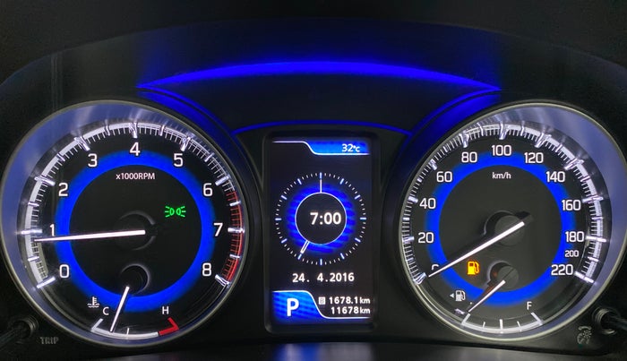 2021 Toyota Glanza G CVT, Petrol, Automatic, 12,083 km, Odometer Image