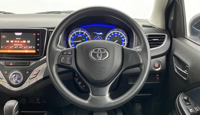 2021 Toyota Glanza G CVT, Petrol, Automatic, 12,083 km, Steering Wheel Close Up