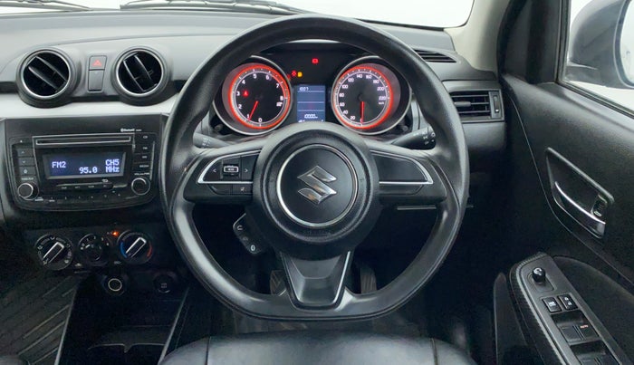 2019 Maruti Swift VXI D, Petrol, Manual, 10,000 km, Steering Wheel Close-up