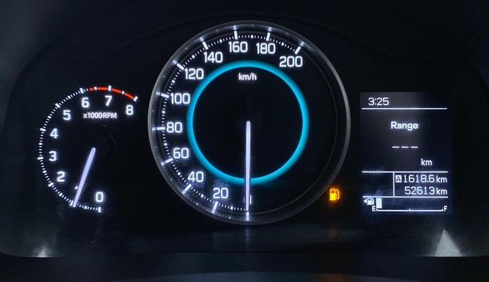 2017 Maruti IGNIS ZETA 1.2 K12 DUAL TONE, Petrol, Manual, 52,680 km, Odometer Image