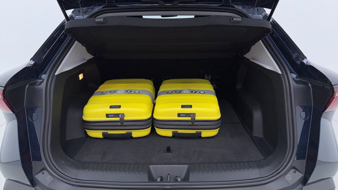 Boot Inside View with Luggage