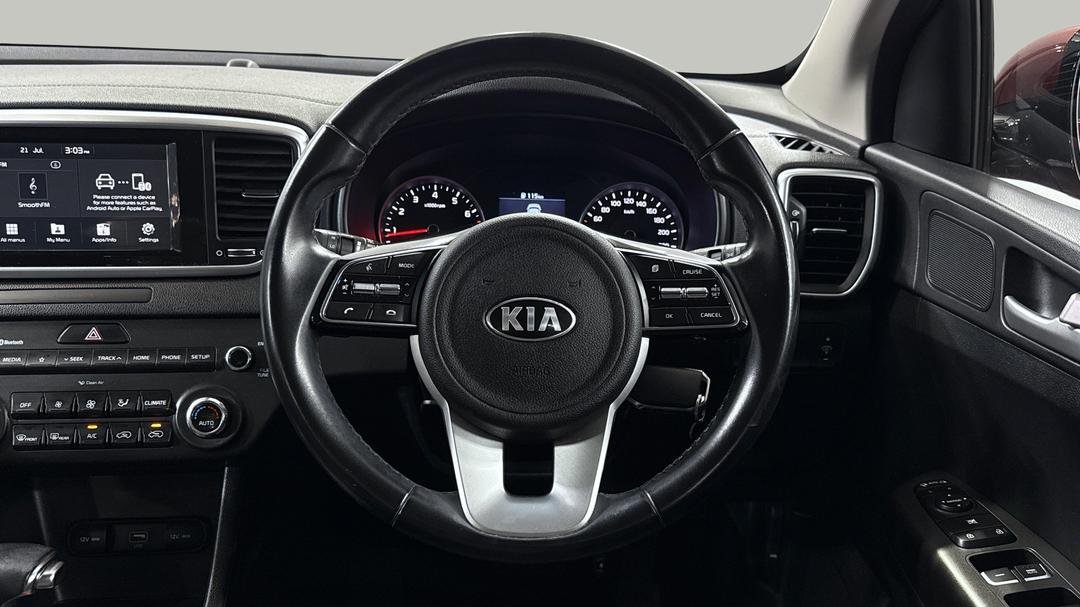 2020 Kia Sportage S (FWD), Automatic, 94547 km, Steering Wheel Close-up