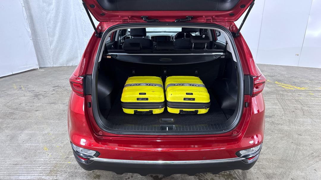 2020 Kia Sportage S (FWD), Automatic, 94547 km, Boot Inside View with Luggage