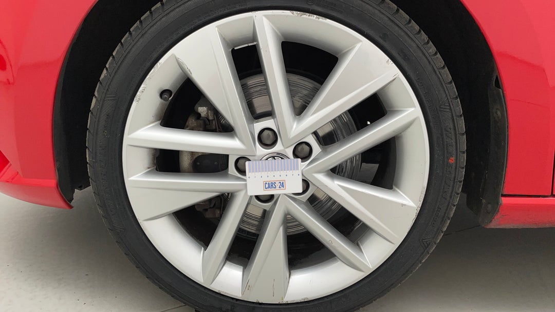 Wheels Rim Front LHS Gutter Rash