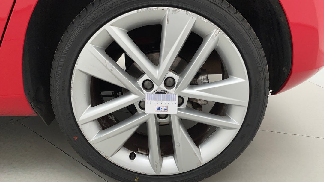 Wheels Rim Rear LHS Gutter Rash