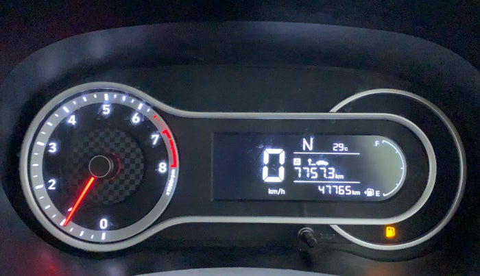 2020 Hyundai AURA SX PLUS 1.2 AMT, Petrol, Automatic, 47,765 km, Odometer Image