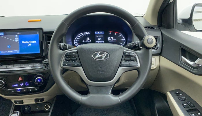 2021 Hyundai Verna SX (O) 1.5 CRDI AT, Diesel, Automatic, 33,309 km, Steering Wheel Close Up