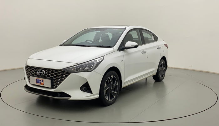 2021 Hyundai Verna SX (O) 1.5 CRDI AT, Diesel, Automatic, 33,309 km, Left Front Diagonal