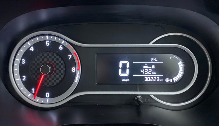 2020 Hyundai AURA SX 1.2 (O), Petrol, Manual, 30,559 km, Odometer Image