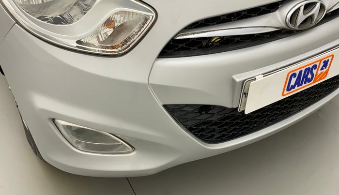 2015 Hyundai i10 SPORTZ 1.1, Petrol, Manual, 27,618 km, Front bumper - Paint has minor damage