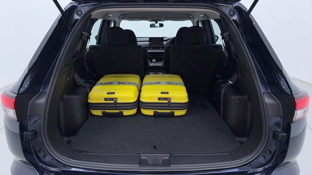 Boot Inside View with Luggage