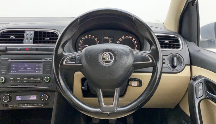 2017 Skoda Rapid 1.5 TDI MT AMBITION, Diesel, Manual, 48,960 km, Steering Wheel Close Up