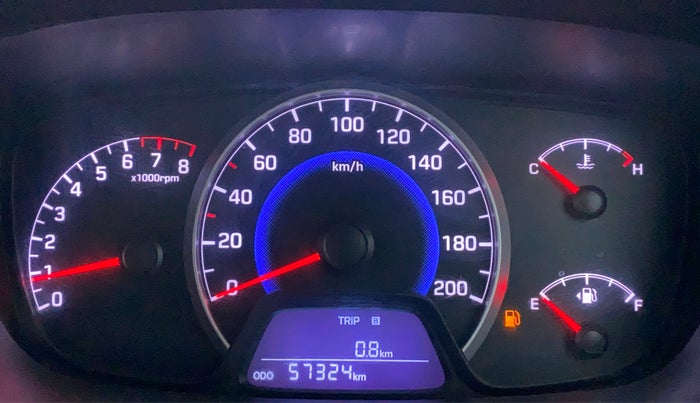 2015 Hyundai Grand i10 SPORTZ 1.2 KAPPA VTVT, Petrol, Manual, 57,448 km, Odometer Image
