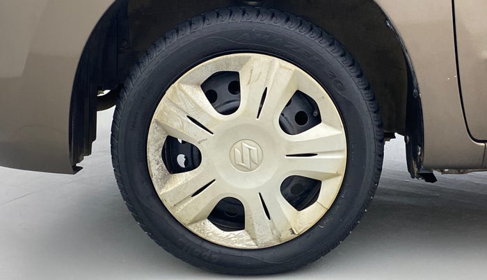 2014 Maruti Wagon R 1.0 VXI, Petrol, Manual, 64,783 km, Left Front Wheel