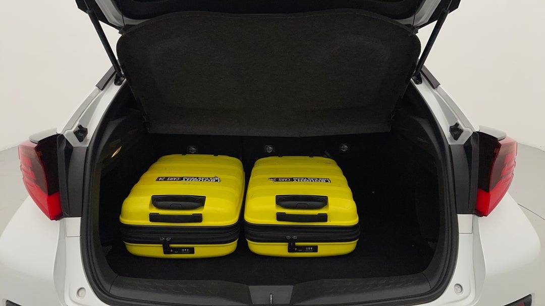 Boot Inside View with Luggage