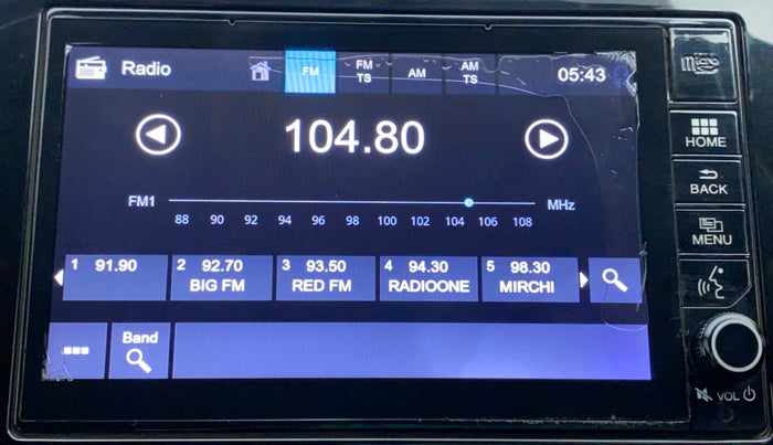 2019 Honda WR-V 1.2 i-VTEC VX MT, Petrol, Manual, 21,732 km, Infotainment System