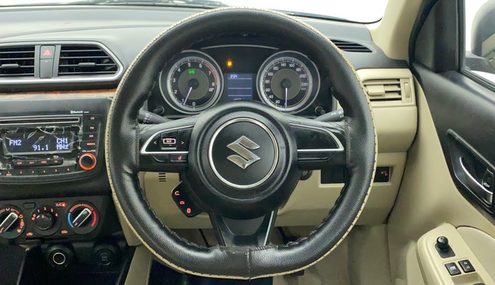 2017 Maruti Dzire VXI, Petrol, Manual, 12,360 km, Steering Wheel Close Up