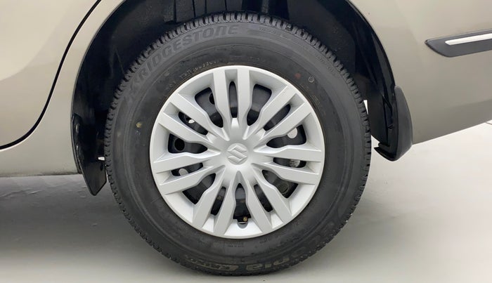 2017 Maruti Dzire VXI, Petrol, Manual, 12,360 km, Left Rear Wheel
