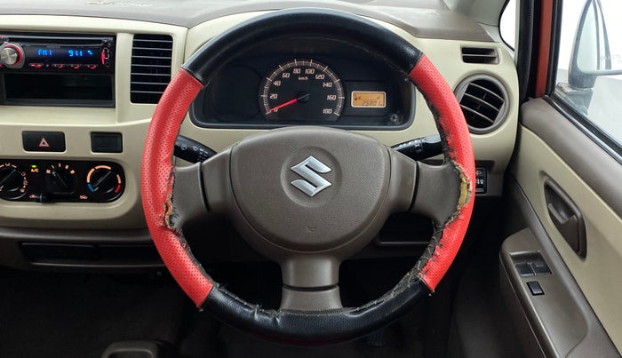 2010 Maruti Zen Estilo LXI, Petrol, Manual, 25,835 km, Steering Wheel Close Up