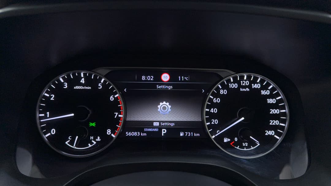 2024 Nissan X-trail St (2WD), Automatic, 56083 km, Odometer View