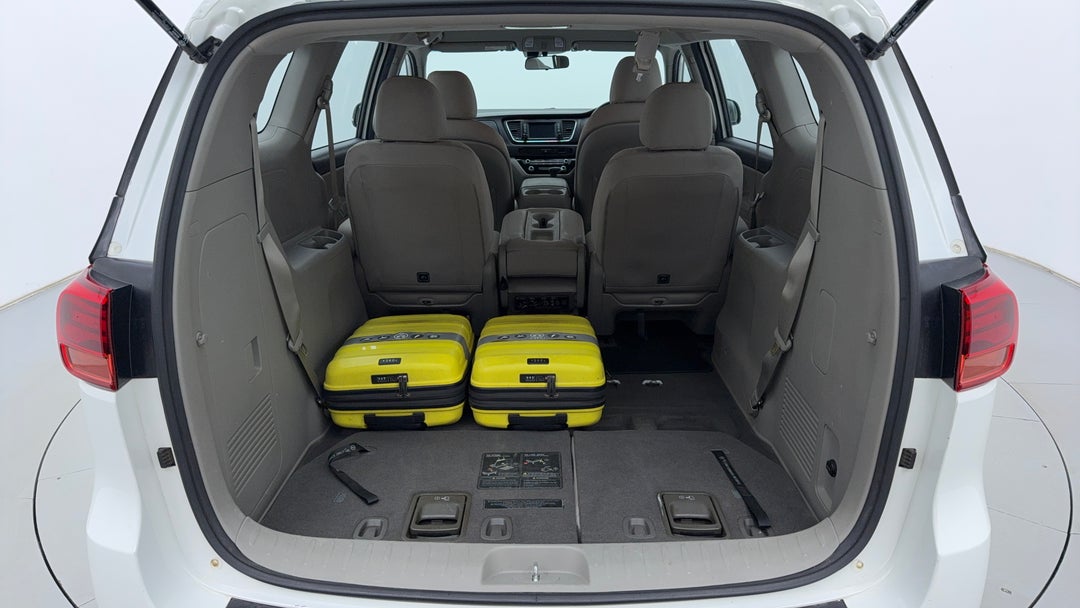 Boot Inside View with Luggage