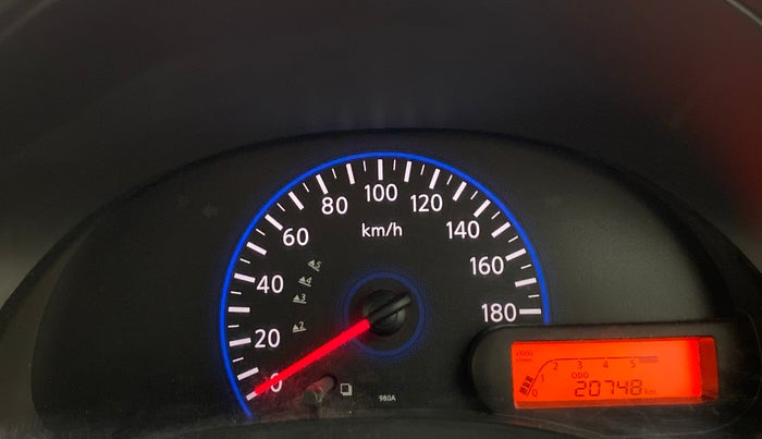 2015 Datsun Go Plus T, Petrol, Manual, 20,802 km, Odometer Image