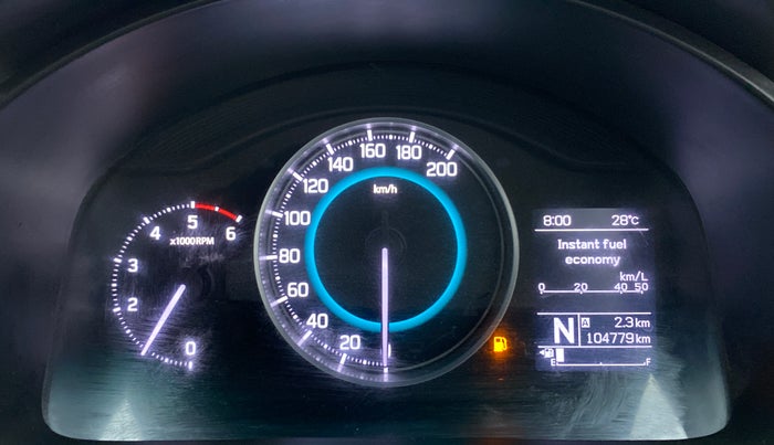 2017 Maruti IGNIS ZETA 1.3 AMT, Diesel, Automatic, 1,04,701 km, Odometer Image