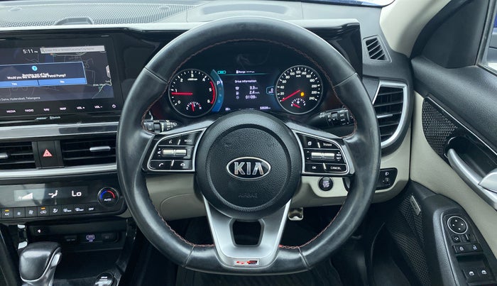 2019 KIA SELTOS GTX PLUS AT 1.5 DIESEL, Diesel, Automatic, 53,538 km, Steering Wheel Close Up