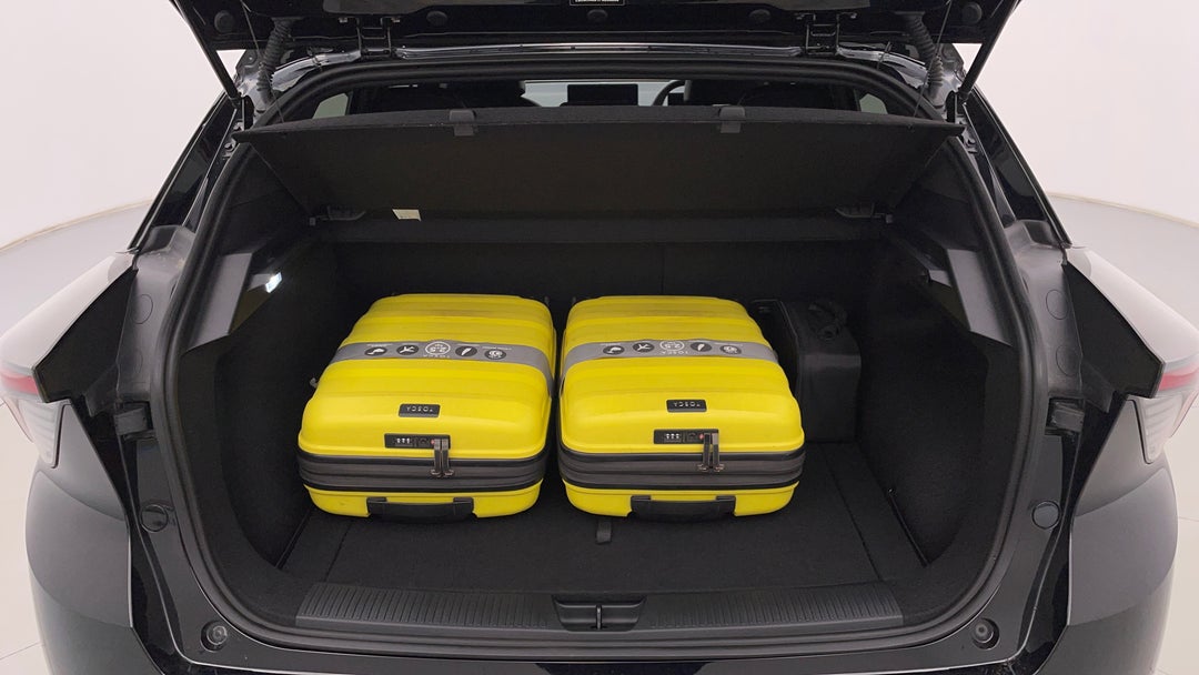 Boot Inside View with Luggage