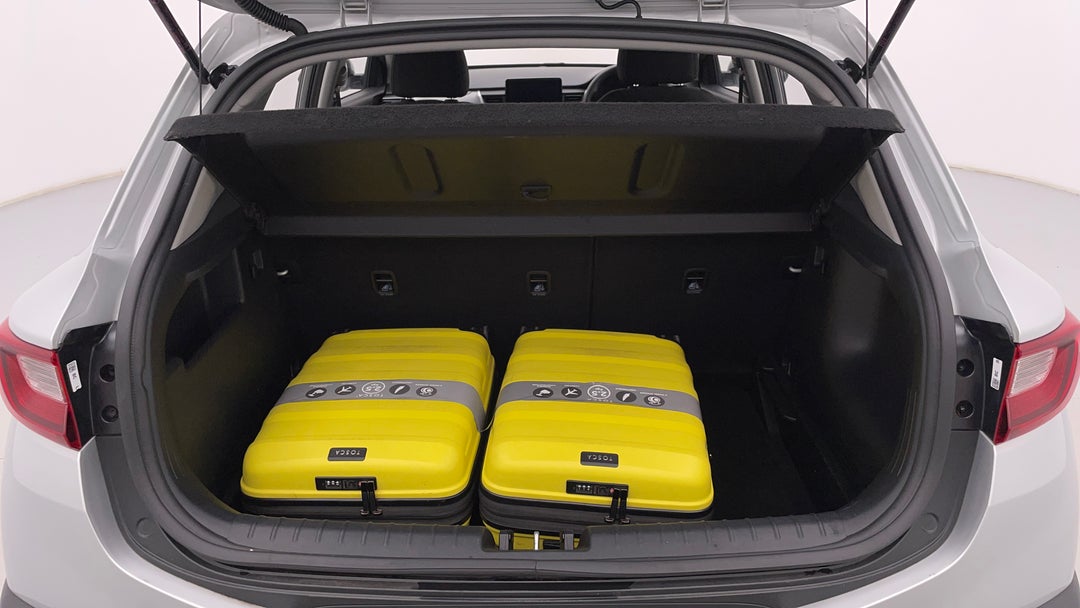 Boot Inside View with Luggage