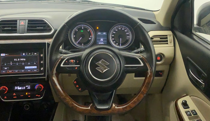 2018 Maruti Dzire ZDI PLUS AMT, Diesel, Automatic, 45,589 km, Steering Wheel Close Up