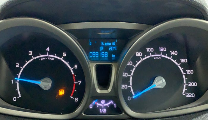 2015 Ford Ecosport 1.5 TITANIUM TI VCT AT, Petrol, Automatic, 1,00,451 km, Odometer Image