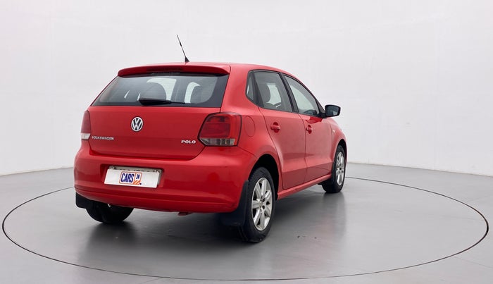 2010 Volkswagen Polo HIGHLINE1.2L PETROL, Petrol, Manual, 40,145 km, Right Back Diagonal
