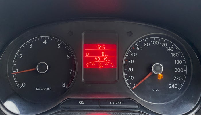 2010 Volkswagen Polo HIGHLINE1.2L PETROL, Petrol, Manual, 40,145 km, Odometer Image