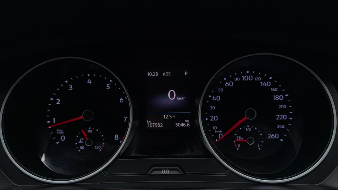 2017 Volkswagen Tiguan 162 Tsi Sportline, Automatic, 107982 km, Odometer View