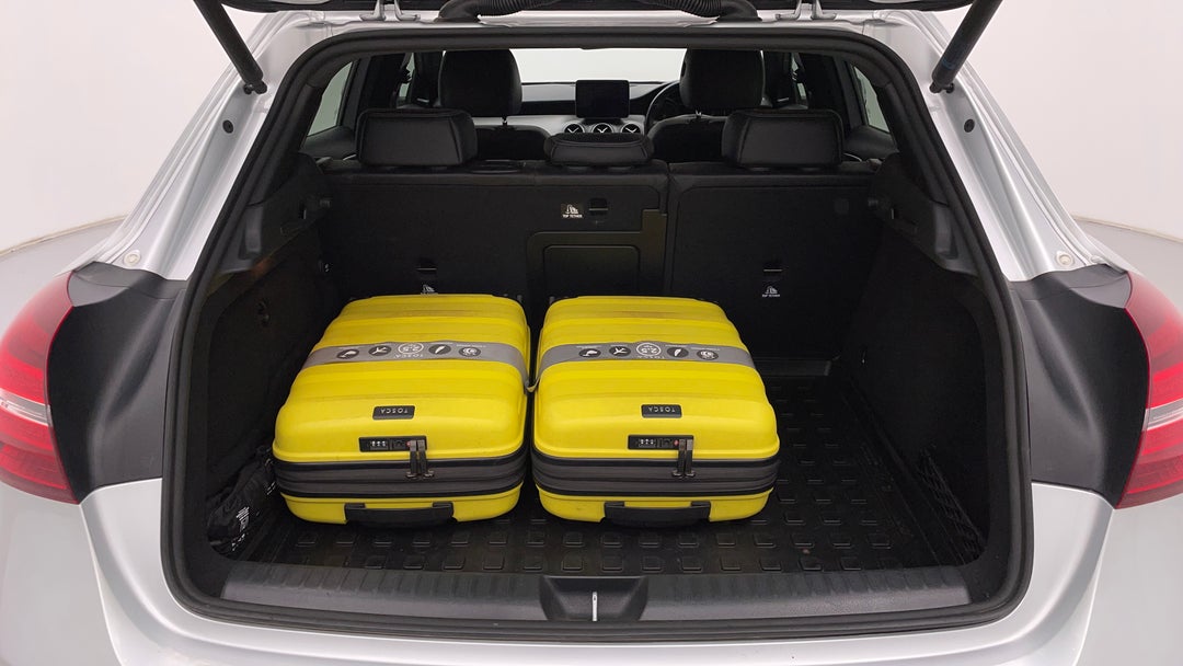 Boot Inside View with Luggage