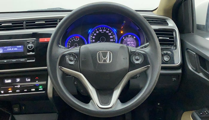 2015 Honda City 1.5L I-VTEC SV, Petrol, Manual, 89,957 km, Steering Wheel Close Up